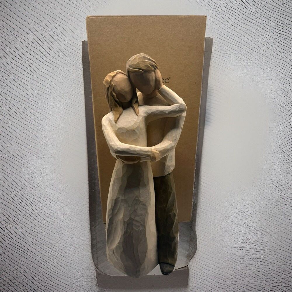Willow Tree Together Man Woman True Partner Figures Wedding Gift Figurine & Box